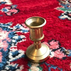 Mini brass candlestick
